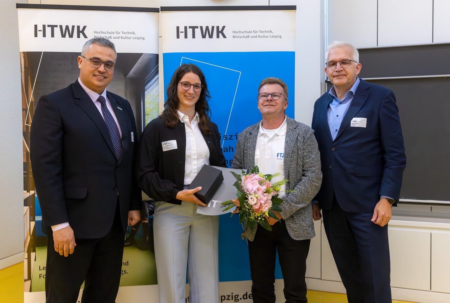 Gruppenfoto bei der Preisverleihung