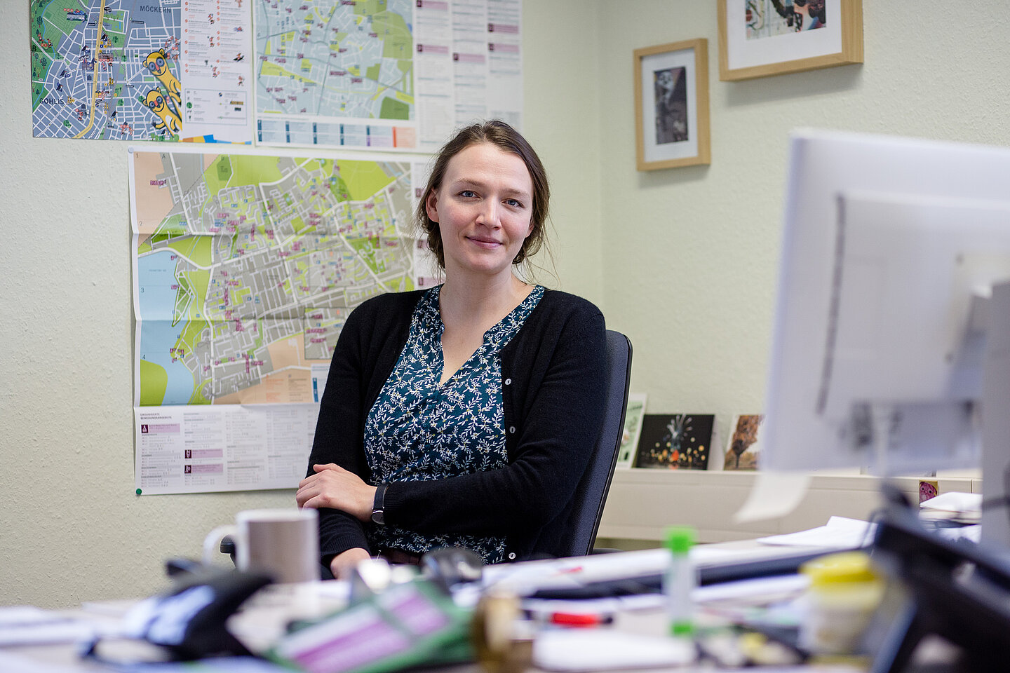 Ulrike Leistner Ulrike Leistner in ihrem Büro