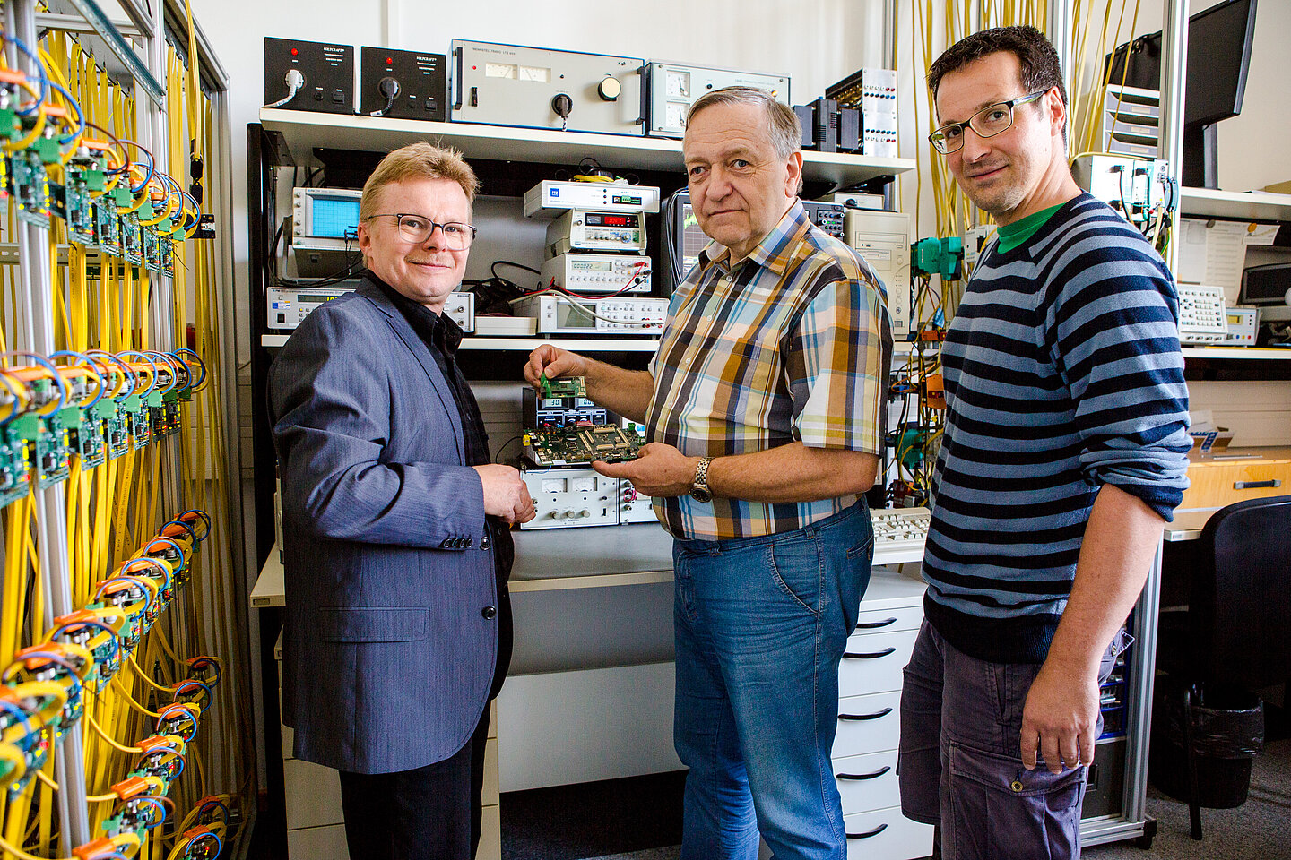 Prof. Tilo Heimbold, Dietmar Telschow und Tobias Rudloff Prof. Tilo Heimbold, Dietmar Telschow und Tobias Rudloff
