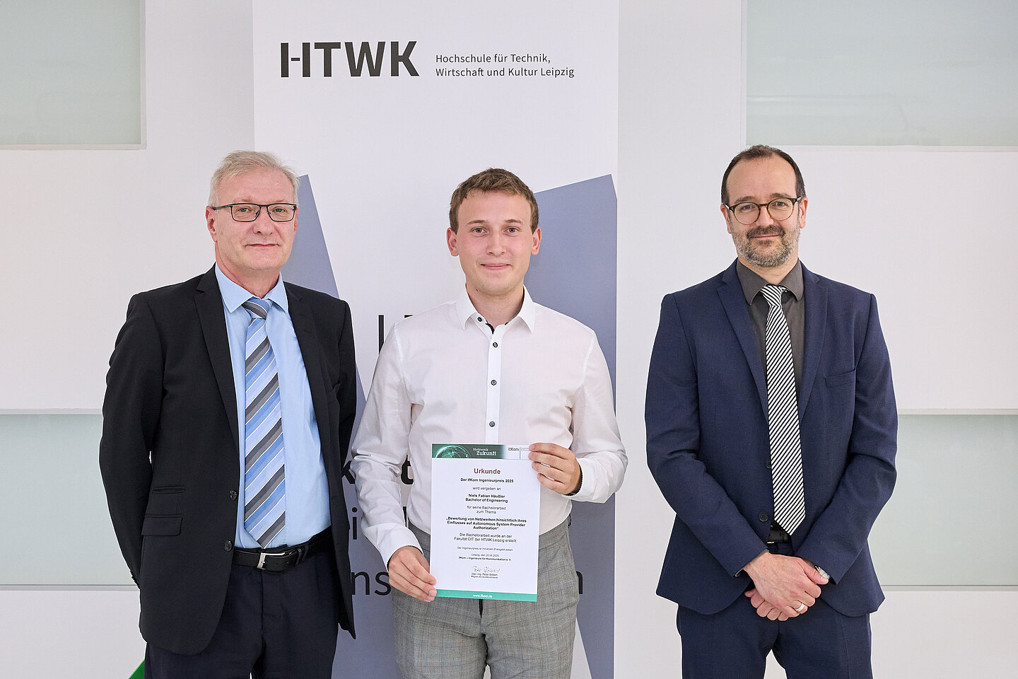 IfKom-Preisträger 2025: Niels Fabien Häußler Student erhält Hochschulpreis des IfKom e.V.