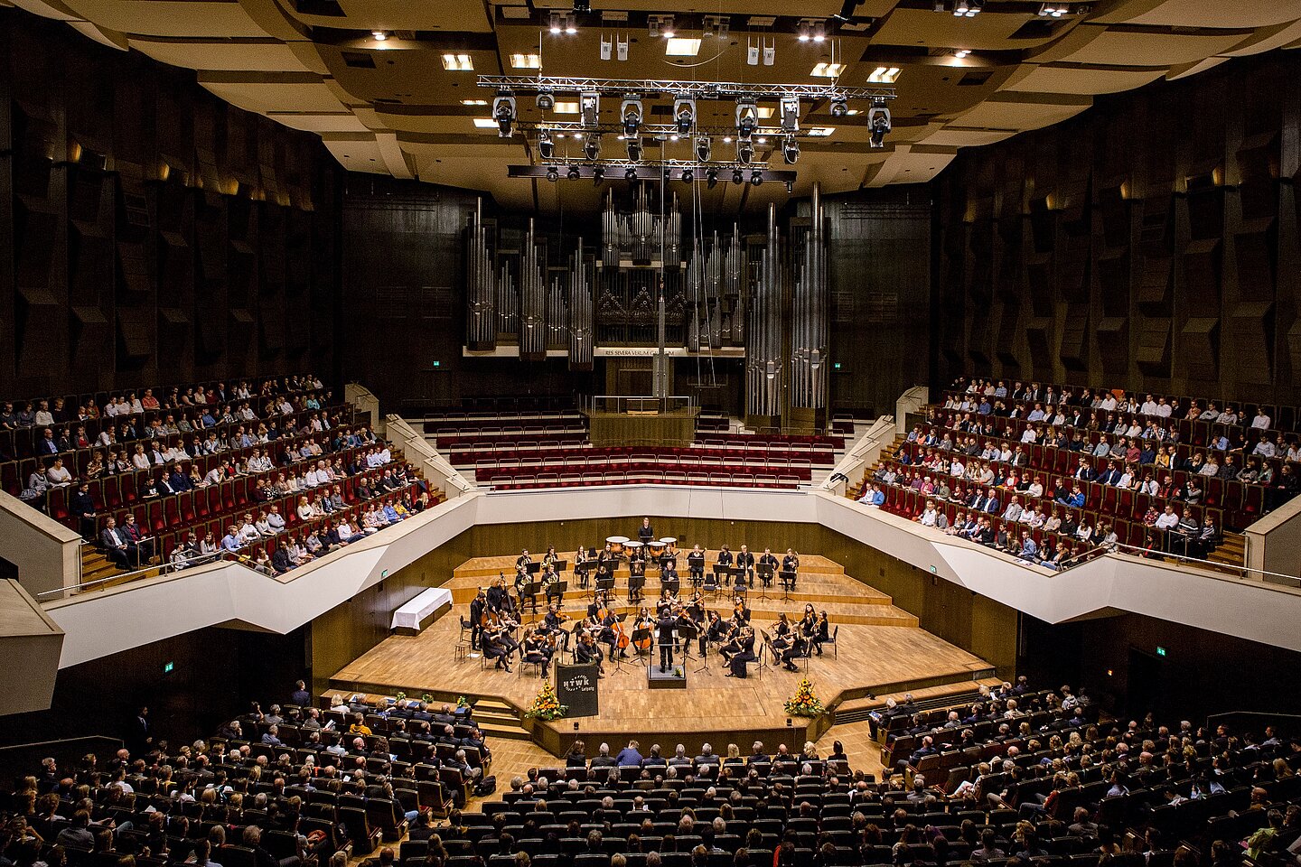 Feierliche Immatrikulation im Gewandhaus zu Leipzig 2018. (Foto: Robert Weinhold/HTWK Leipzig)